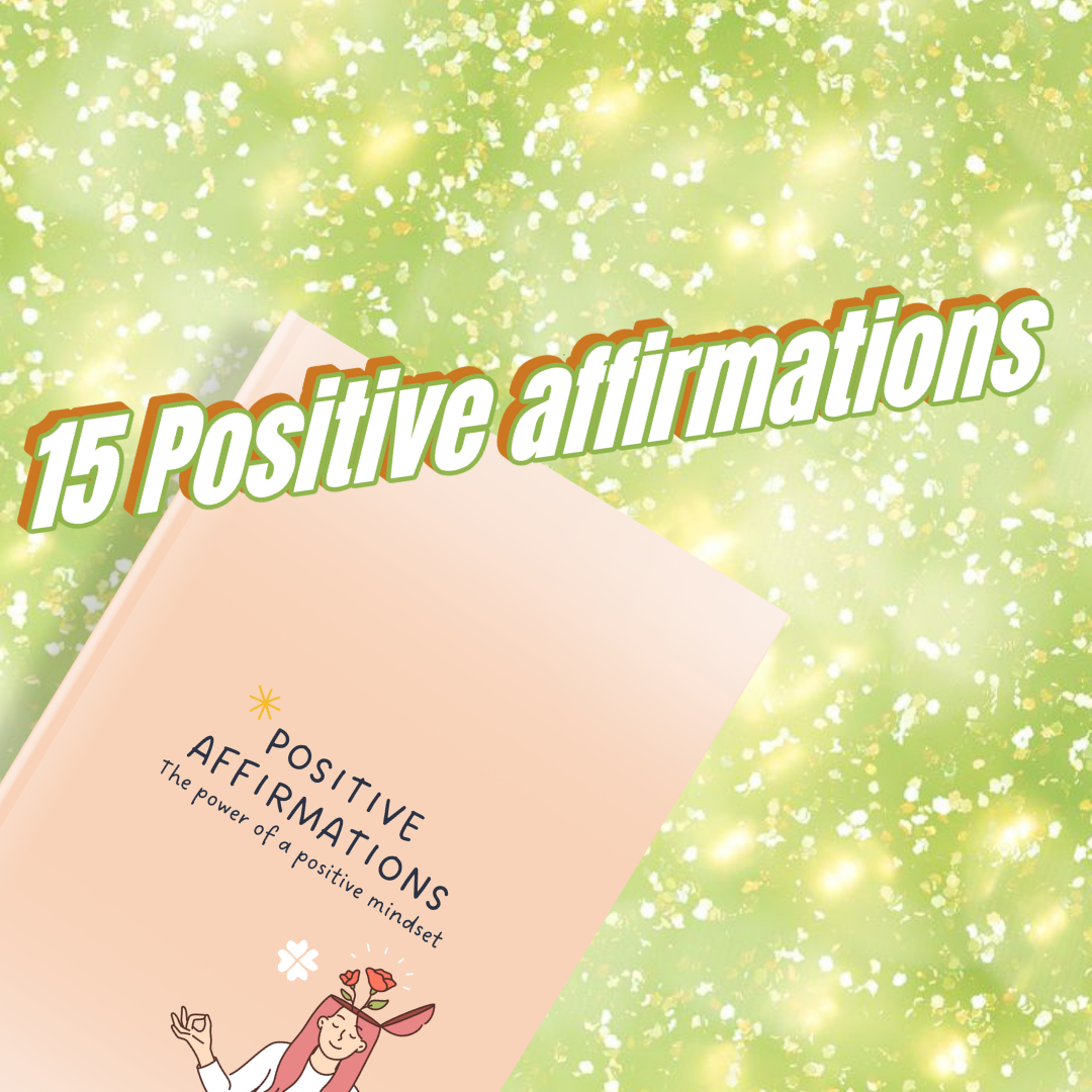 15 Positive Affirmation Cards PDF PNG | Daily Self Love Quotes | Confidence Booster Deck | Vision Board Printable | Mental Health Gift | Instant Download