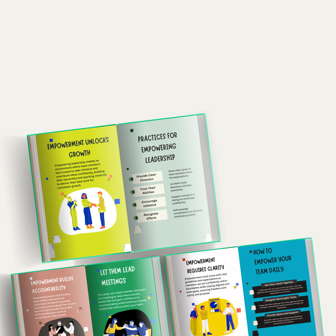 Empowering Leadership Book Study Guide PDF PNG | Professional Development Workbook | Business Book Club Kit | Manager Training Notes | Career Growth | Instant Download