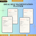 2026 Identity Engineering & Ideal Self Manifestation Blueprint PDF PNG Elite Identity Strategy Tool Vision Audit Map Success Logic