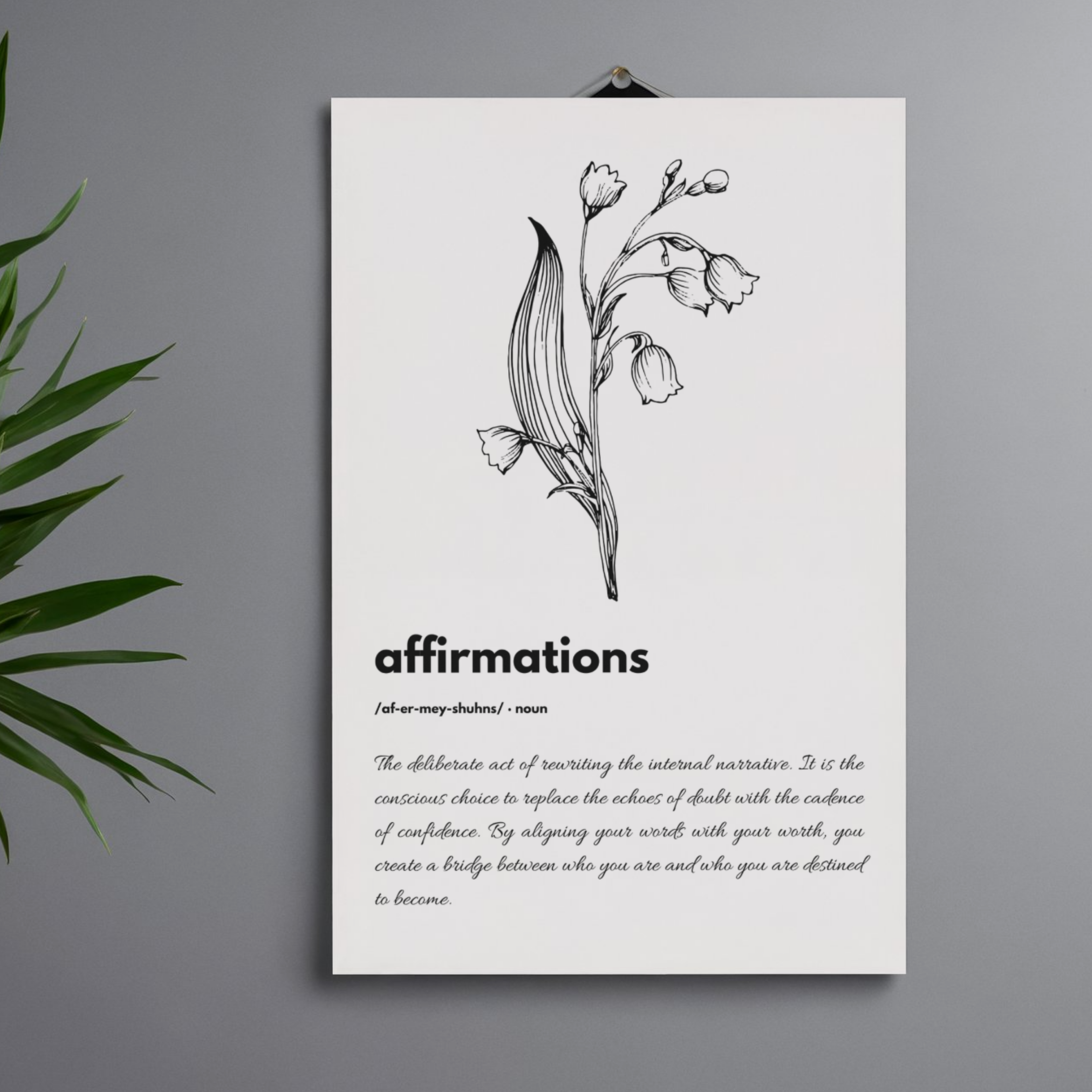 Set of 3 Motivational Wall Art Prints PDF PNG | Minimalist Office Decor | Success Mindset Triptych | Typography Gallery Wall | Gym Poster Bundle | Instant Download
